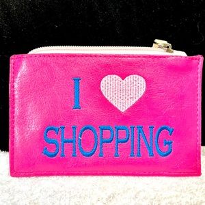 Cute bright pink wallet Never used no tags